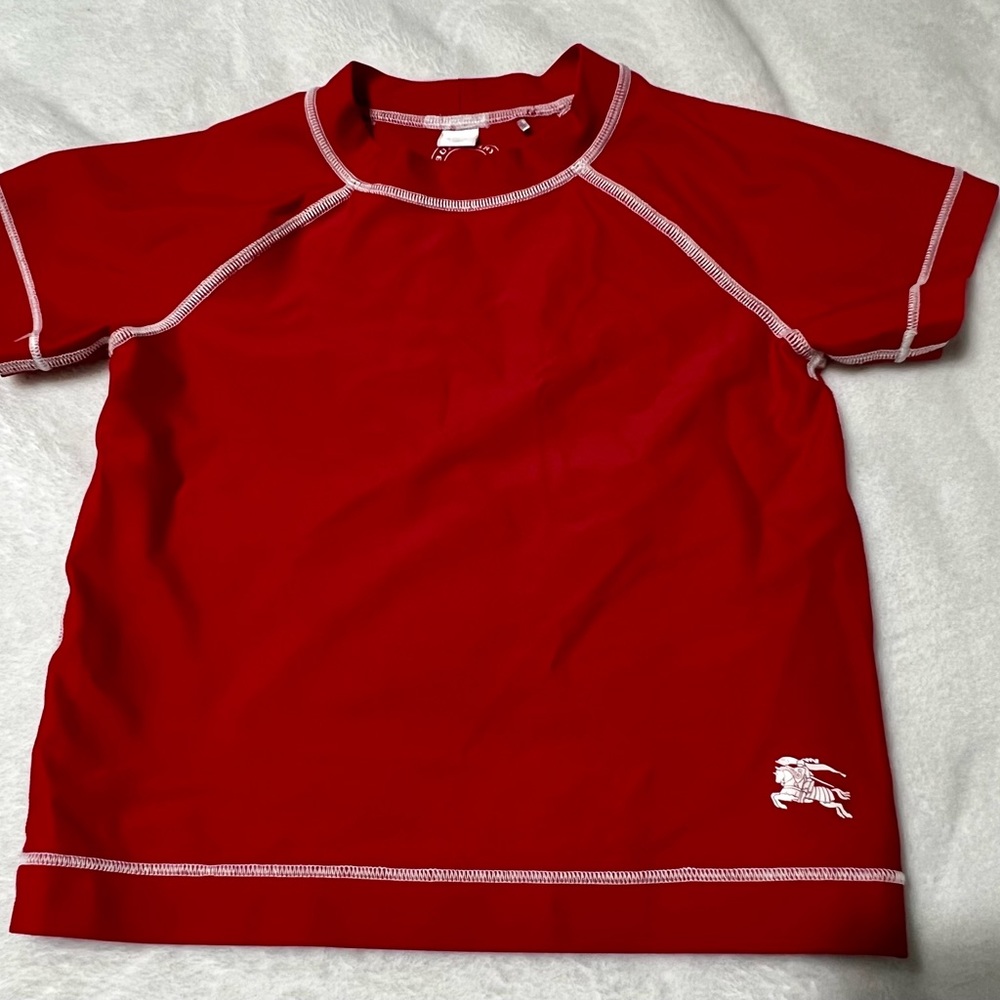 Burberry boys swim rash guard